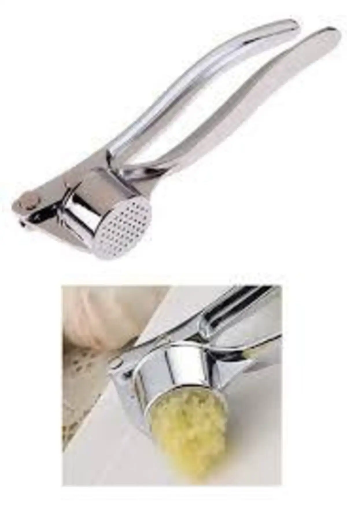 Press Garlic Masher Stainless Steel