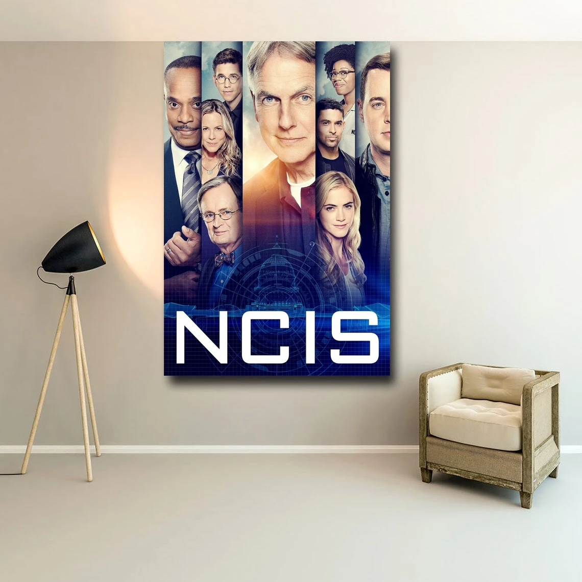 NCIS Naval Criminal Investigative Service Movie Poster Home Wall Painting Decoration (No Frame)