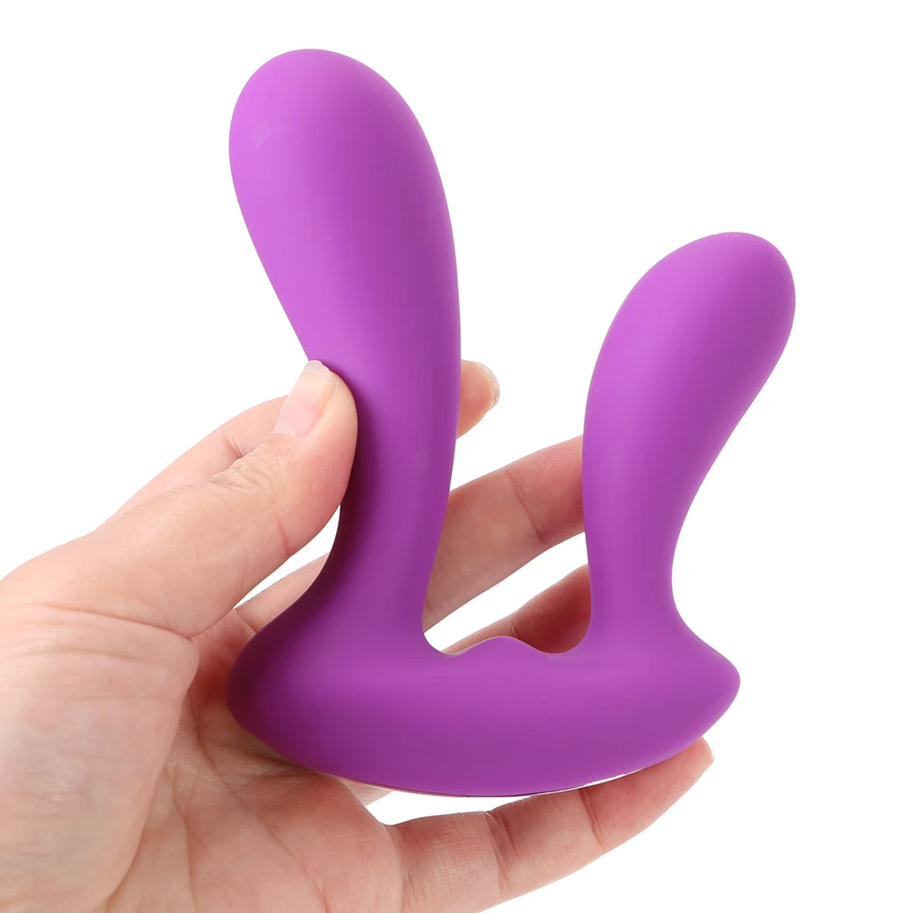 9 Speed G Spot Double Head  Stimulator Anal Massager Wireless Vibrator USB Rechargeable Sex Toy For Woman