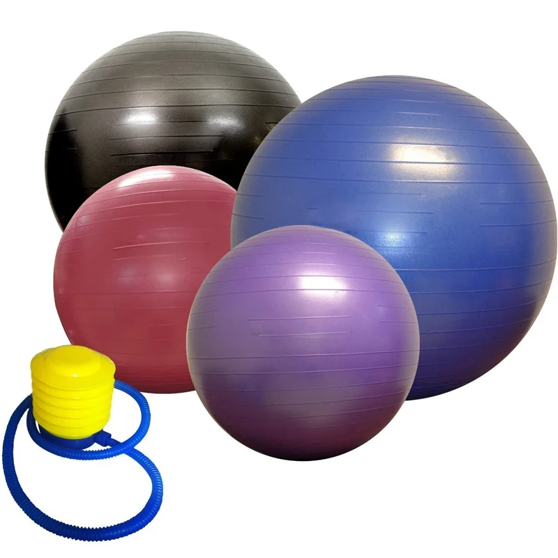 Pelota deportiva de entrenamiento para Yoga, Pelota de Fitness, Pilates, gimnasio, equipo de plataforma de movimiento, 65/75/85cm