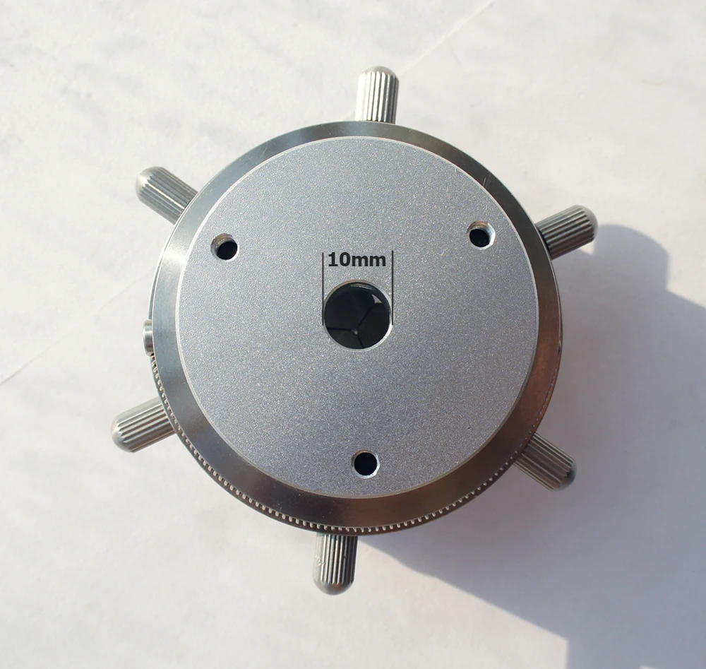 Rotary Chuck for Laser Spring Loaded Rotate Jig For Jewelry Ring Gripper Fixture Claw Fiber Marking Engraving Machine Parts