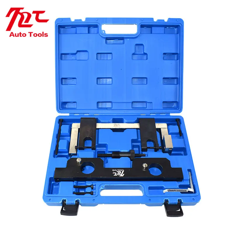 Camshaft Alignment Timing Tool Kit, Compatible with BMW N20 N26, with Flywheel Holder Tool & Fuel Injector Install Removal Tool