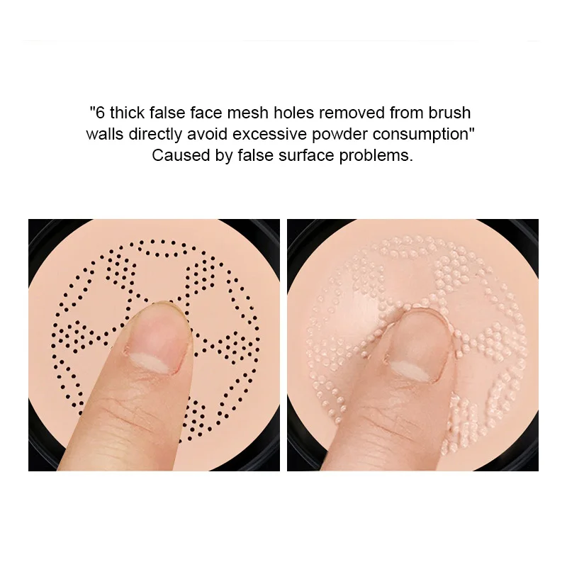 15g Concealer Air Cushion Makeup Face Foundation Korean Cosmetic Whitening Mushroom Head CC Cream Concealer Brighten Face