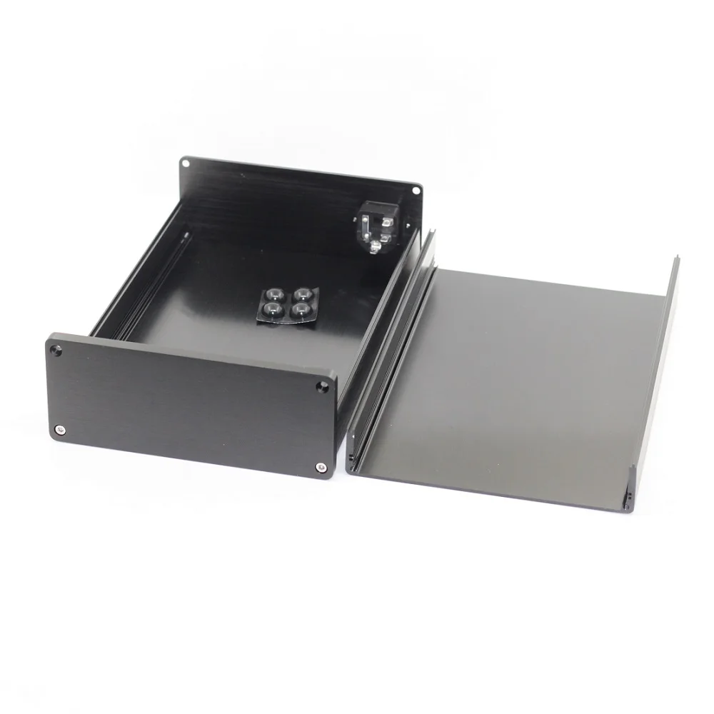 

DIY Amplifier Box W172 H70 D261 Anodized Aluminum Chassis PSU Tube Amp Power Box Enclosure Case DAC Amplify Housing Preamp