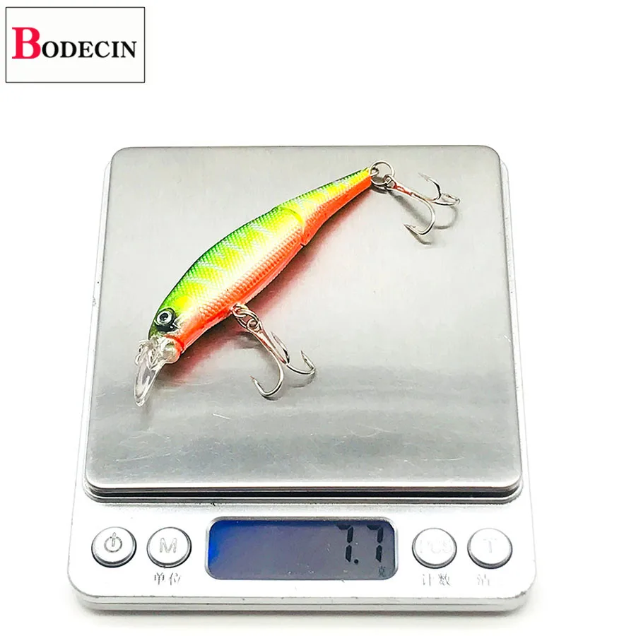 Wobblers For Fishing Lure Tackle Minnow Pike Trolling 2 Jointed Swimbait Crankbait Fake Hard Lure Carp Artificial Bait Top Water