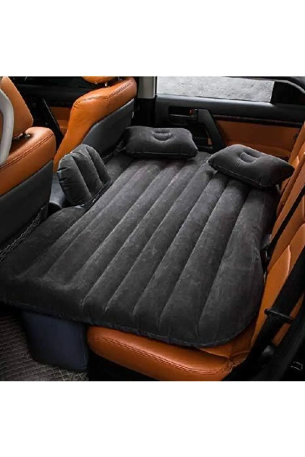 Inflatable Car Seat Bed Black-Car Rear Seat For Inflatable Bed