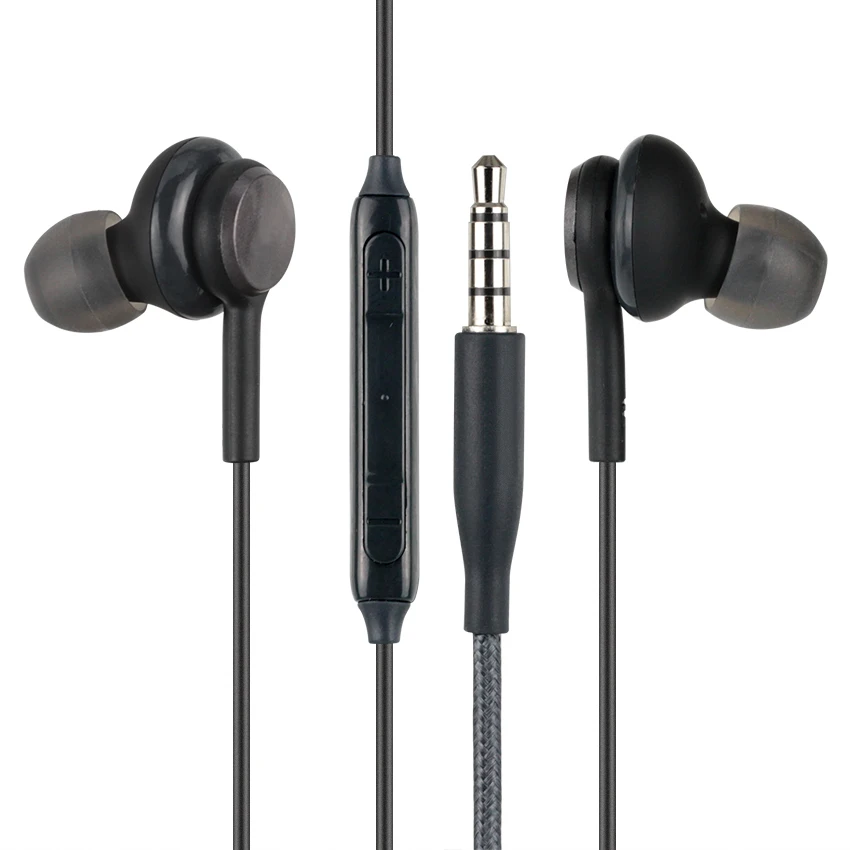 Samsung-fone de ouvido intra-auricular com microfone, super bass, fones de ouvido, fones de ouvido, fone de ouvido, s8 plus, 3,5mm, 100 peças