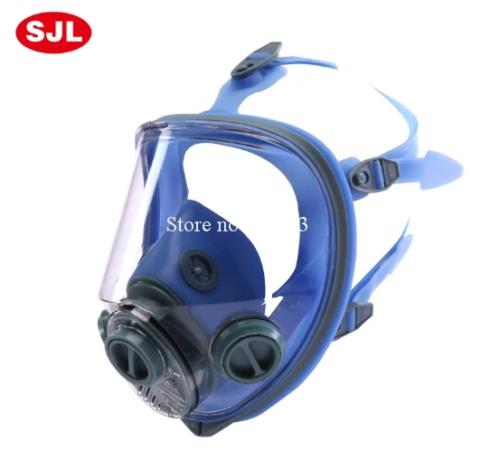 new style full face respirator gas mask brand 7001 h2s gas mask paint pesticide spray respirator mask