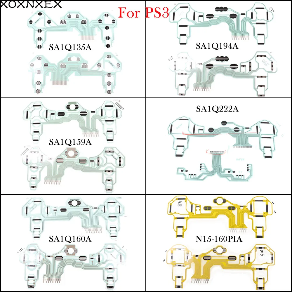 وحدة تحكم في الغشاء الاهتزازي ، لوحة دوائر شريطية لـ PS3 ، PS3 ، SA1Q135A ، 159A ، 160A ، 194A ، 222A ، 30 ust