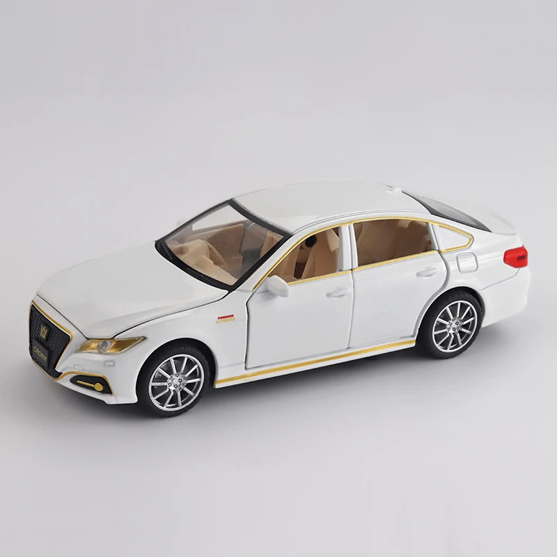 1:32 CROWN Car Model Sound and light Alloy Die Cast Classic Luxury