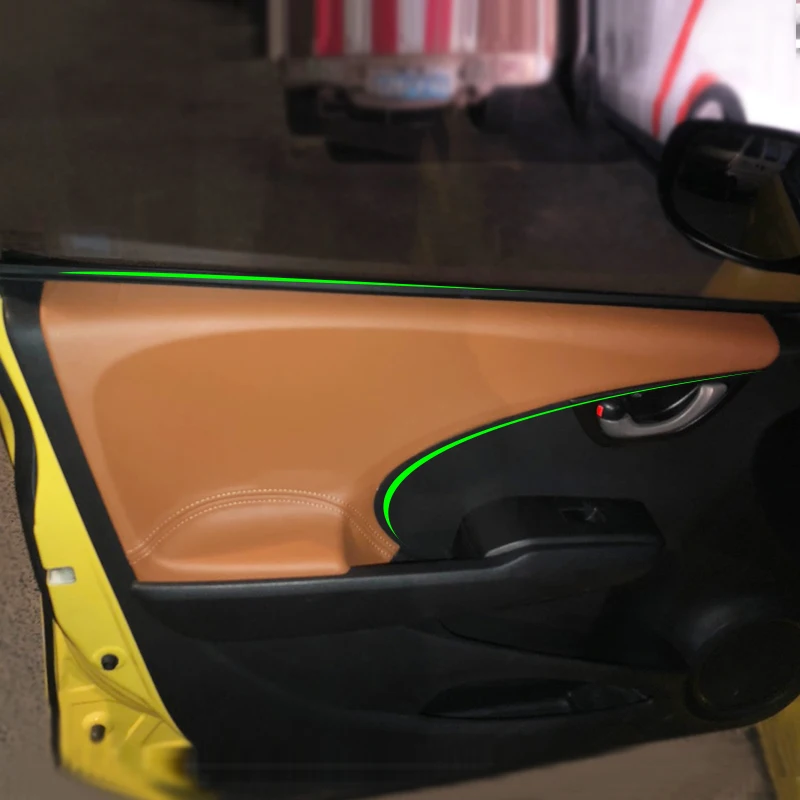 Akcesoria samochodowe Wewnętrzny podłokietnik z mikrofibry Panel skórzany Pokrywa Wykończenie dla Honda Jazz/Fit 2008 2009 2010 2011 2012 Hatchback