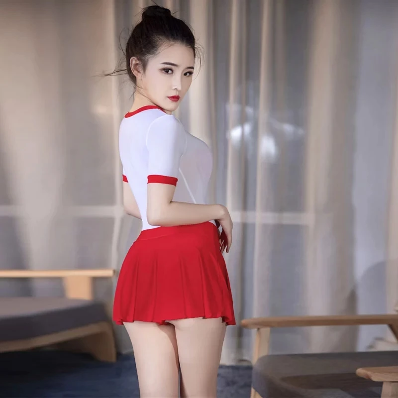 Múa Ba Lê Dưới Sân Khấu Mặc Gợi Cảm Chắc Chắn Cao Cắt Bodysuit Chữ A Micro Mini 1 Mảnh Thông Mịn Xem thông Qua