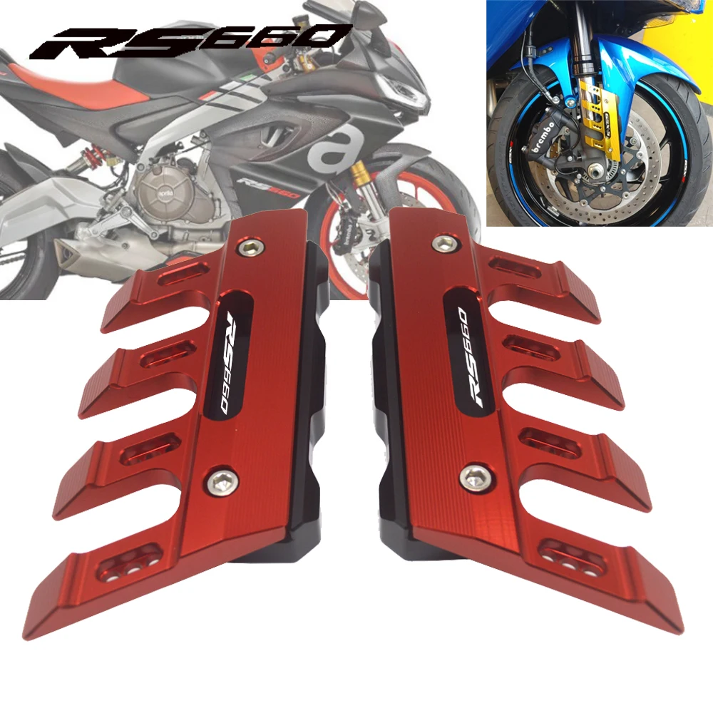 Front shock absorber fender protection cover For Aprilia RS660 RS 660 RS660 Trofeo Universal Motorcycle Accessories