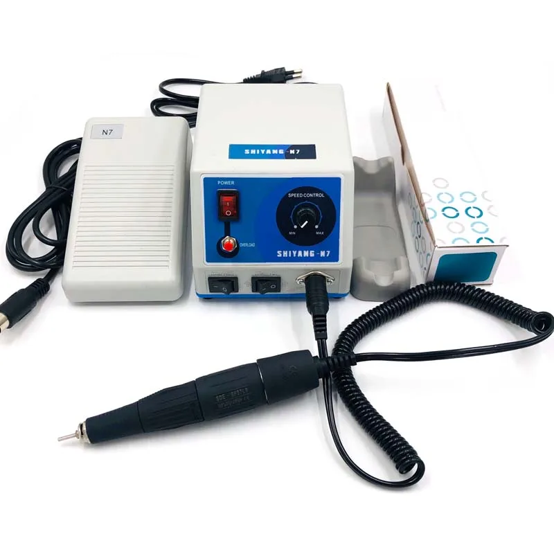 

45K RPM SMT MARATHON Micro Motor Polishing HANDPIECE Unit Machine SHIYANG N7 110V/220V