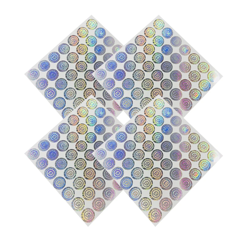 10000pcs Custom State Id Hologram 3d Serial Number Printing Laserable Packaging Labels Brand Mark Security Sticker