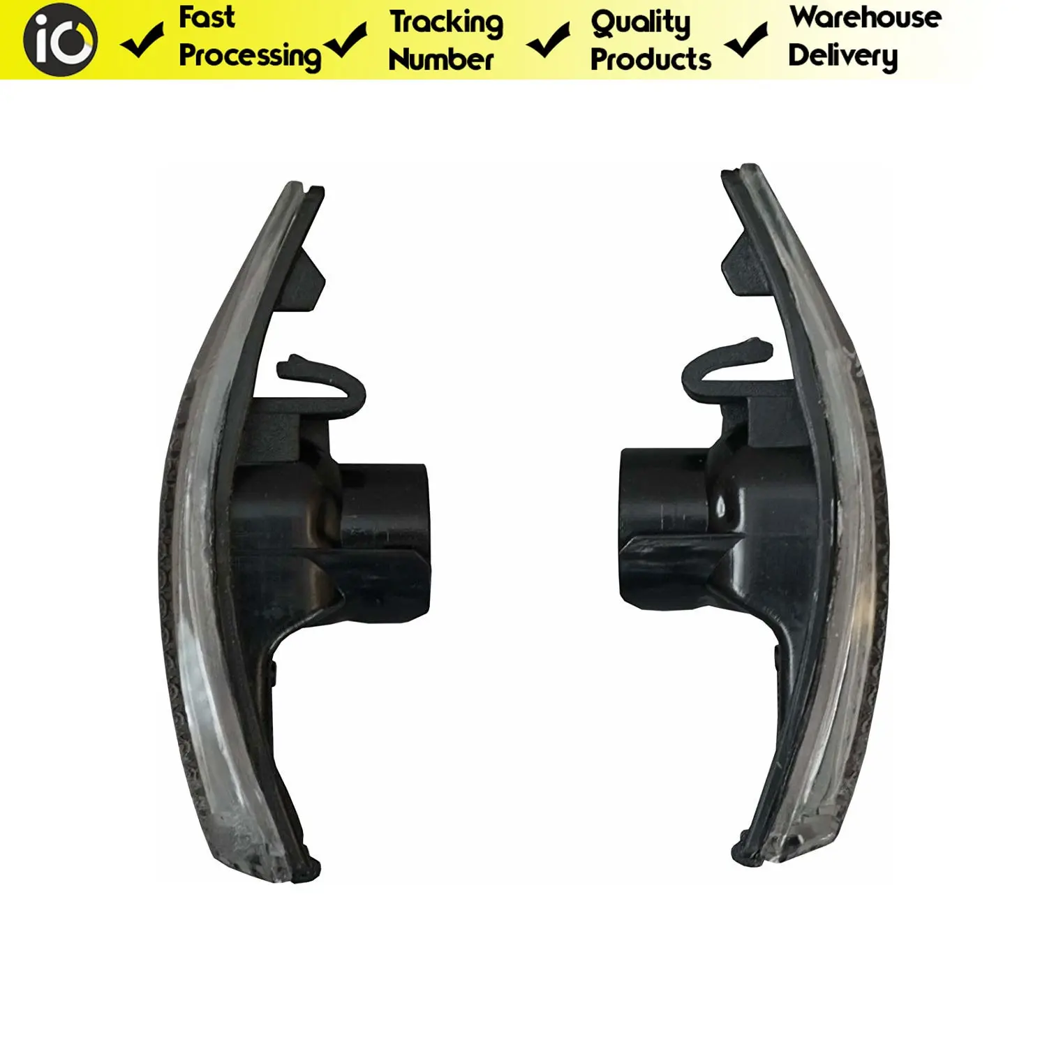 Outside Mirror Lens Left & Right Outside for Renault Megane 3 Fluence Latitude Laguna 3 261656470R 261609550R