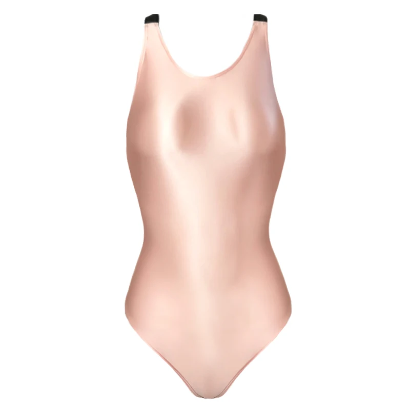 XCKNY Sexy błyszczące błyszczące trykoty kobiety Sexy Backless High-Cut jednoczęściowy strój kąpielowy stroje kąpielowe bikini kostiumy kąpielowe