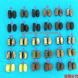 Nice Japan Alooy Fuchi Kashira For Tsuka Handle Japanese Sword Samurai Katana Wakizashi Fittings