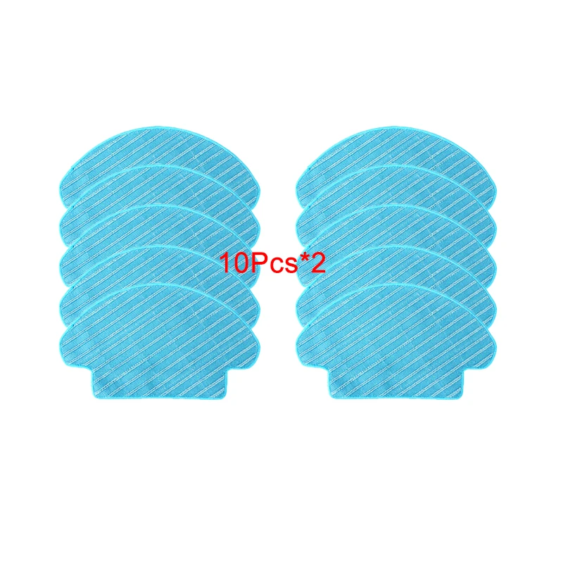 مكنسة كهربائية جافة الرطب الخرق ممسحة الملابس ل Ecovacs Deebot DD35 DD33 DD56 روبوت بطالة الأنظف تنظيف الوسادة استبدال أجزاء