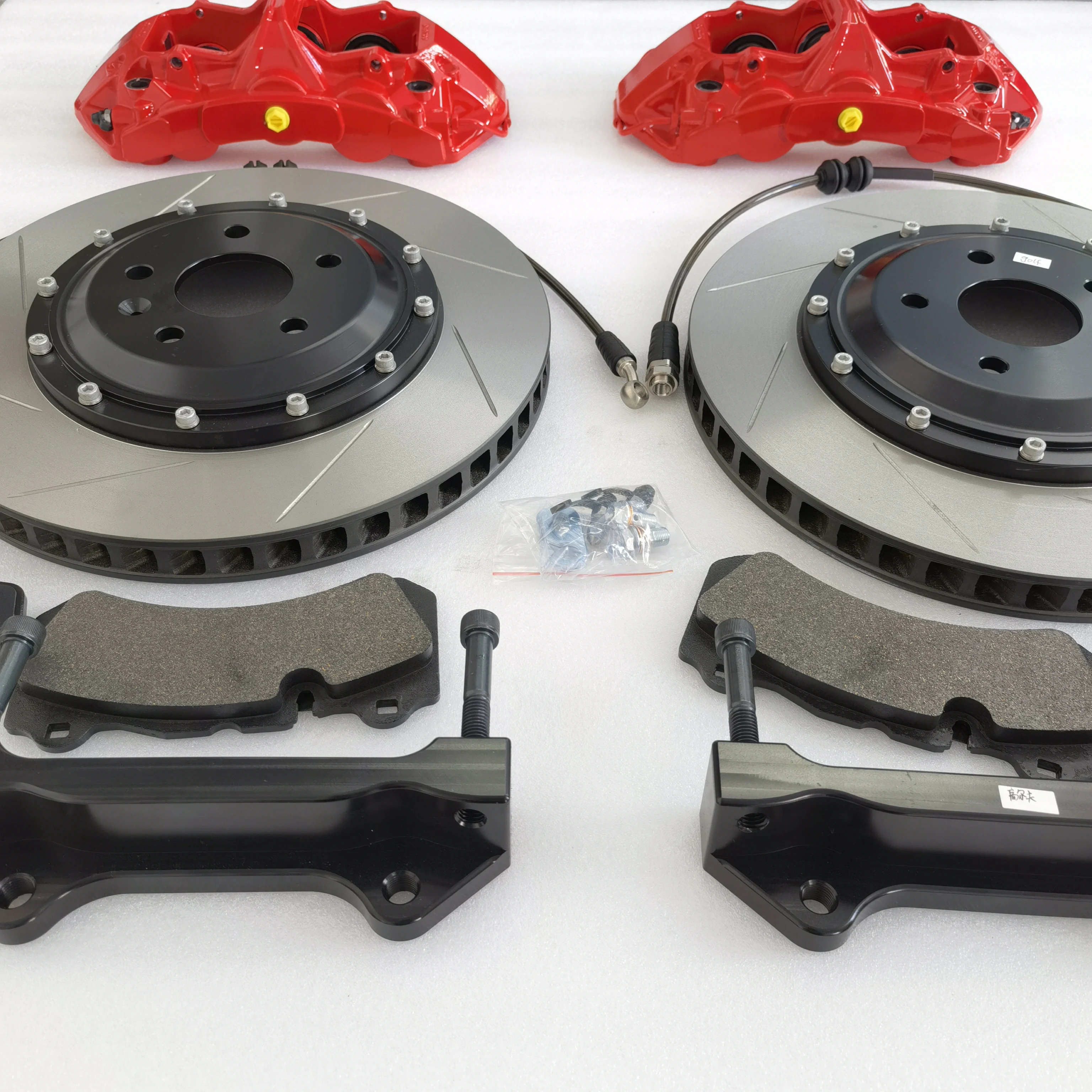 Good quality Jekit  390*34mm rear / front brake disc GT6 calipers with adapter kit for f85 retrofit upgrade auto parts