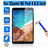 9H Tempered Glass For Xiaomi Mi Pad 4 Screen Protector Protective Film for xiaomi MiPad 4 Pad4 MiPad4 Tablet 8.0 inch Glass Film