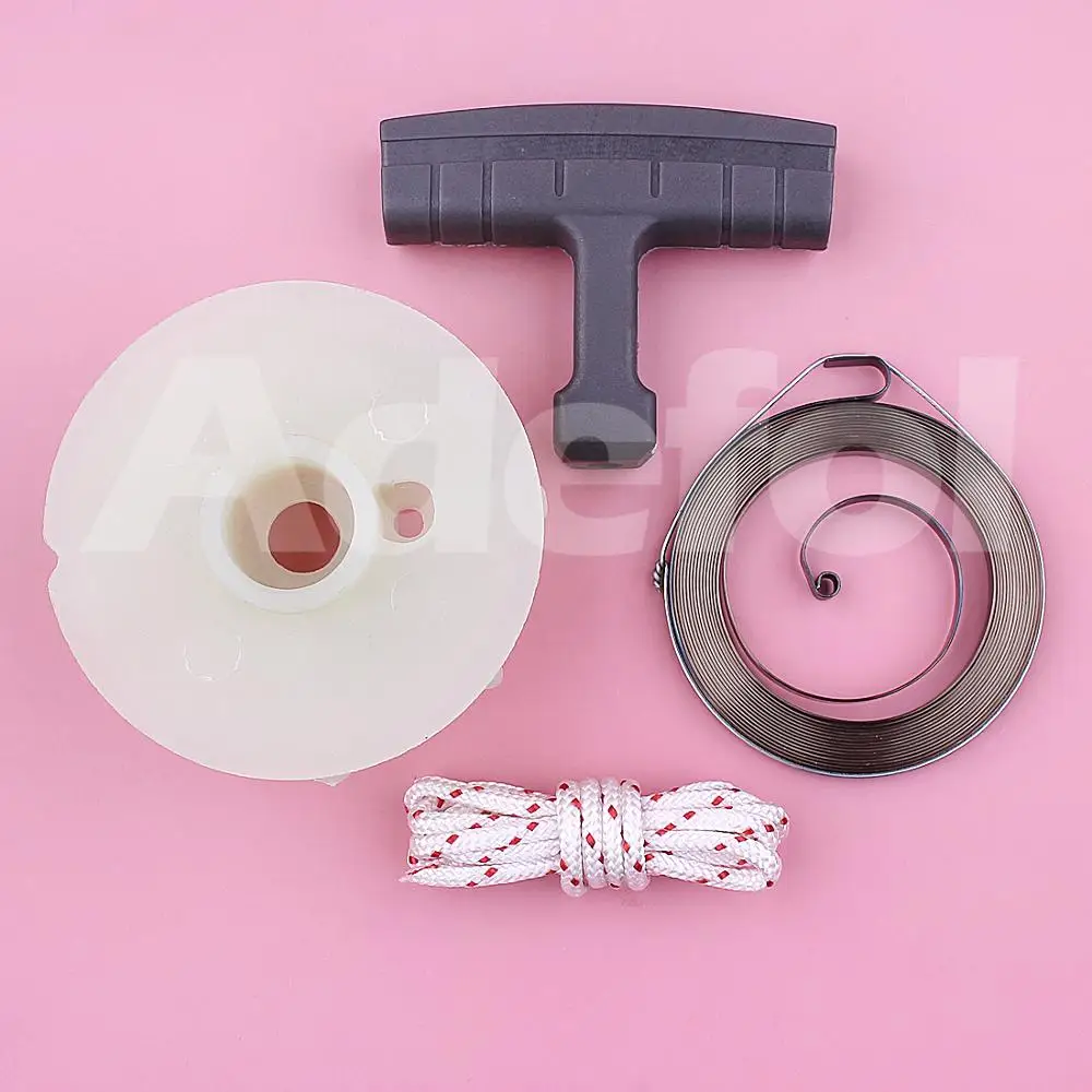 Starter Primavera Polia Handle Rope Kit Parceiro 350 351 Mcculloch Mac Cat 335 338 435 440 Motosserra Gasolina 530037817 545008015
