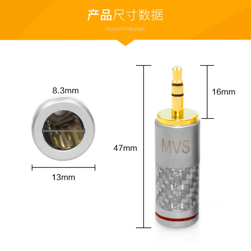 DIYLIVE Warcraft 3.5Mm Audio Plug DIY Penggemar Mobil AUX Headset Headphone 3.5MM Kecil Tiga-Core Stereo Plug