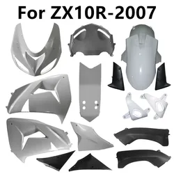 Unpainted Fairing Plastic Parts for Kawasaki ZX10R 2007 Components Pack Left and Right ABS Injection Molding Bodywork Cowling