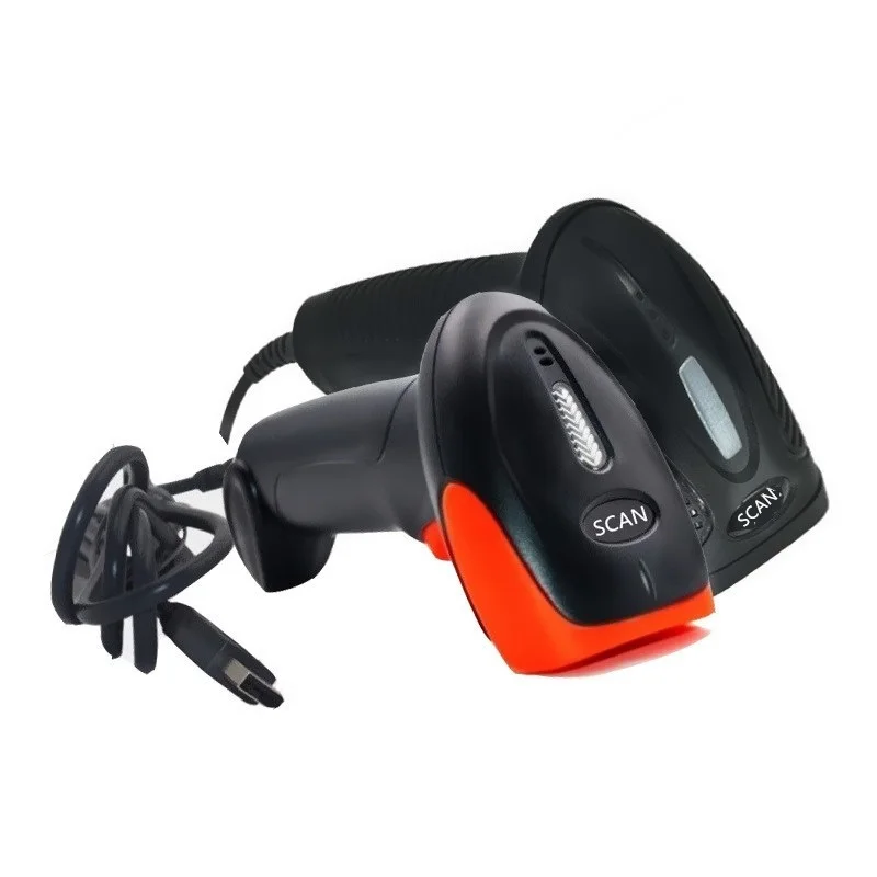 Techlogic-USB Wired Bar Code Reader, Barcode Scanner, CCD Image, QR, PDF417 Data Matrix, Data Collecter, 1D, 2D