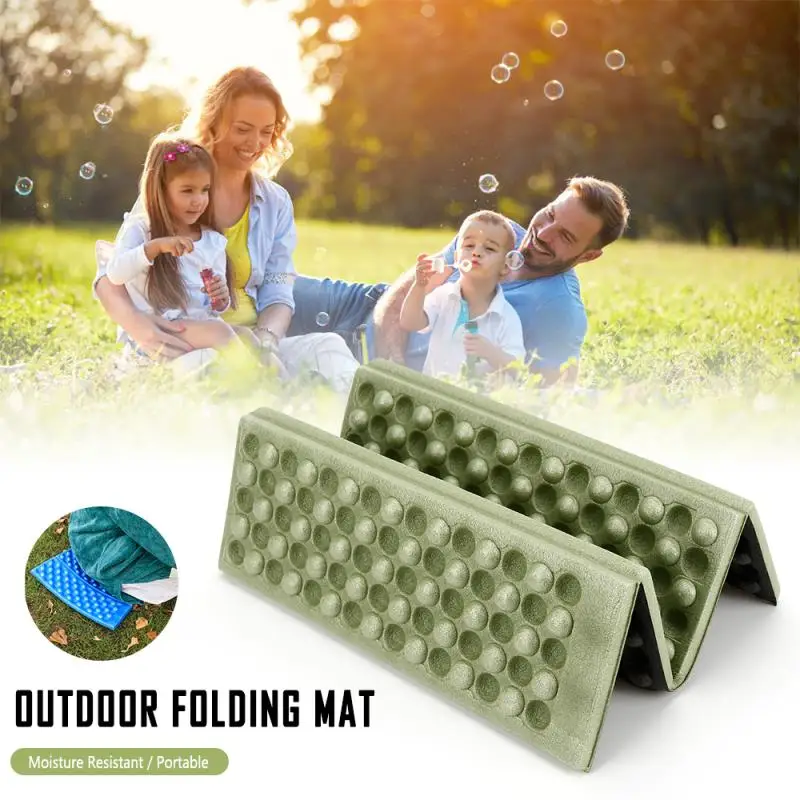 Outdoor Folding Mat Ultralight Camping Moisture-proof Seat Foam EVA Cushion Portable Waterproof Camping Pad Picnic Blanket kids