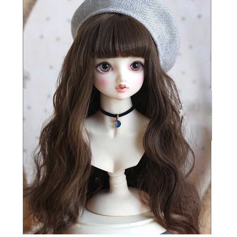 New Arrival 1/3 1/4 1/6 1/8 High Temperature Wire Cute Style BJD Doll Wig Accessories