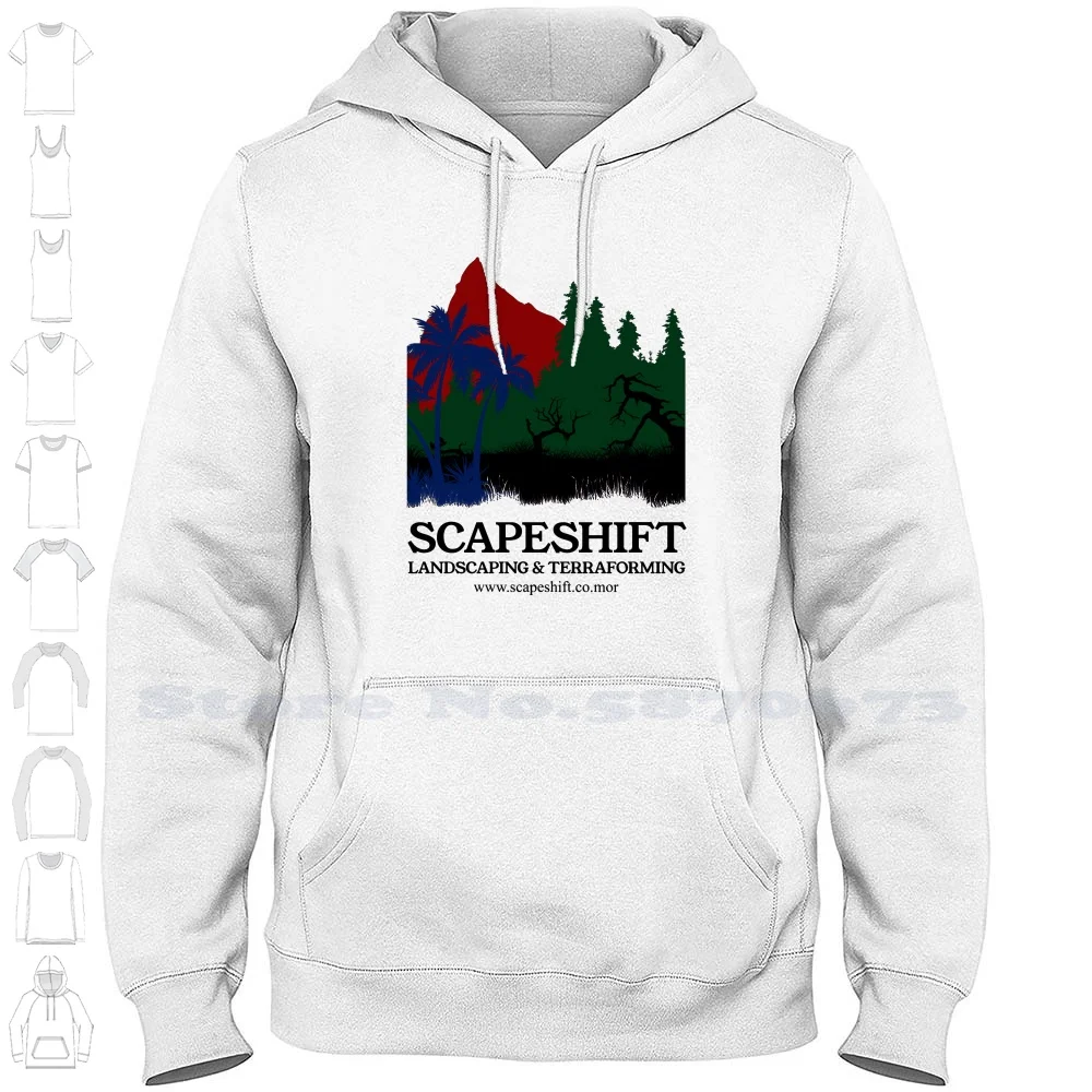 Scapeshift Landscaping & Terraforming 100% Cotton Hoodie T-Shirt Scapeshift Valakut Terramorphic Planeswalker