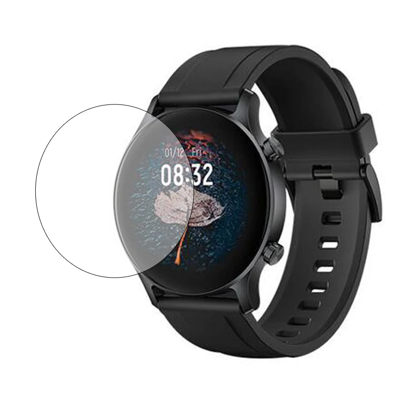 5 pçs tpu macio claro película protetora smartwatch guarda para xiaomi youpin haylou rs3 ls04 assista protetor de tela capa proteção