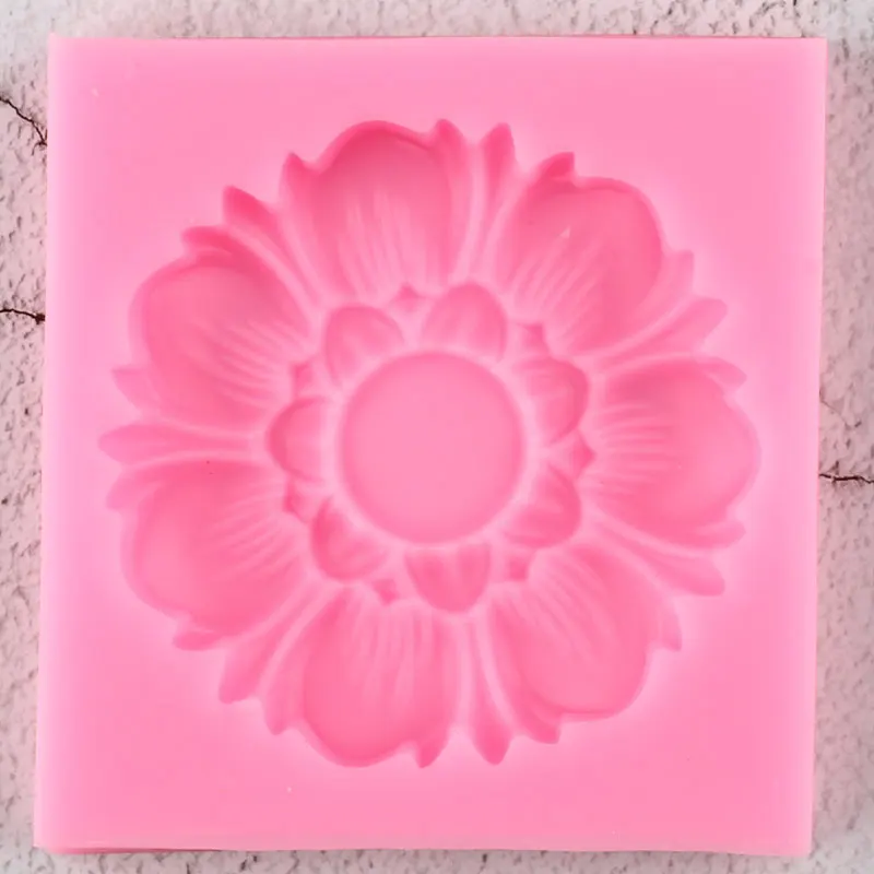 Gerbera Flower Silicone Mold Chrysanthemum Cake Decorating Tools Cupcake Topper Fondant Candy  Clay Chocolate Gumpaste Mould