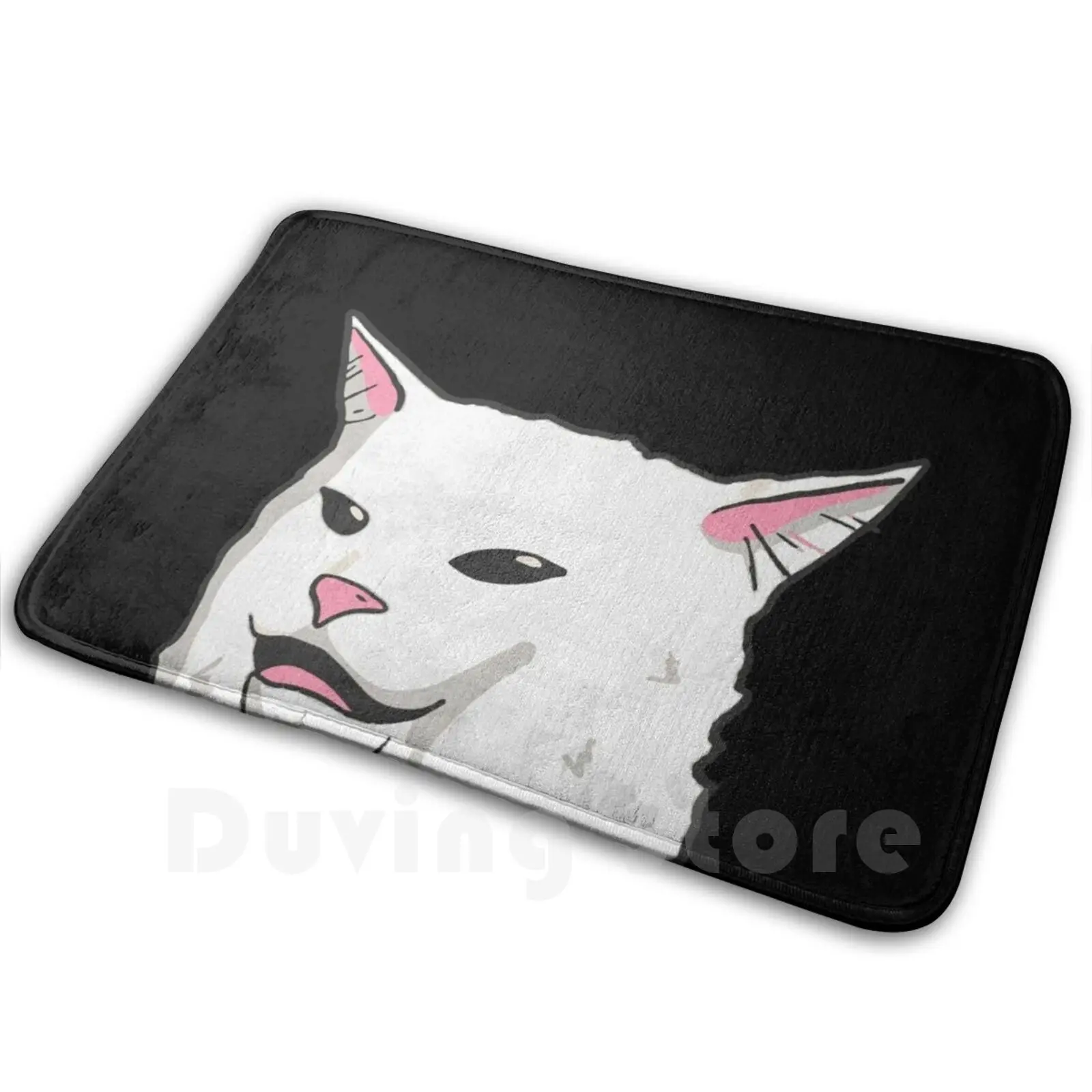 الكارهون سونا أكره جنون القط لينة سجادة ضد الإنزلاق البساط السجاد وسادة كاره سيكره جنون القط ستاتلر والدورف ميمي القط ميمي