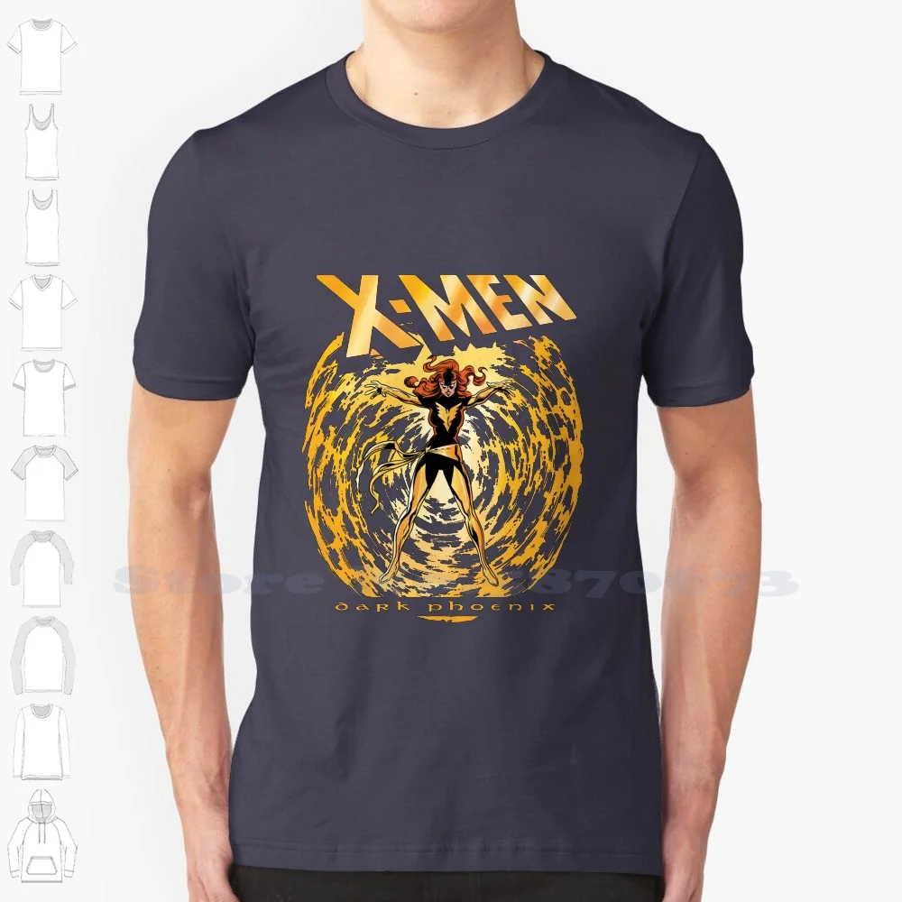 Dark Phoenix Jean Fashion Vintage Tshirt T Shirts X Men Xmen Comics Mutant Comic Cyclops Magneto Mutants Logan Xavier