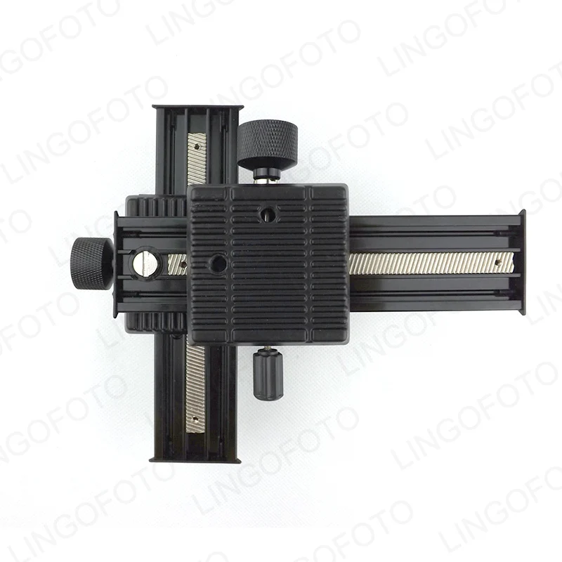 4 Way Macro Focusing Rail Slider Close-up Shooting Guider for All Camera LC2405