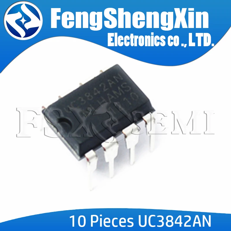 10pcs/lot UC3842AN DIP8 UC3842 UC3842BN DIP 3842AN DIP-8 UC3842A UC3842B UC3842 PWM Controller IC