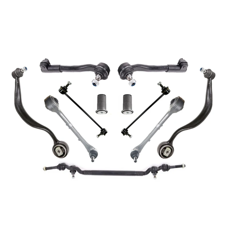 11PCS/SET Front Lower Suspension Control Arms for FOR 95-01 BMW E38 740i 730 / 735 /740/ 750iL 32211096057 31121141721