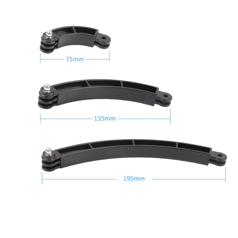 3-ходовой мотоциклетный шлем с кронштейном, регулируемый кронштейн для экшн-камеры Insta360 One X Gopro Dji Osmo