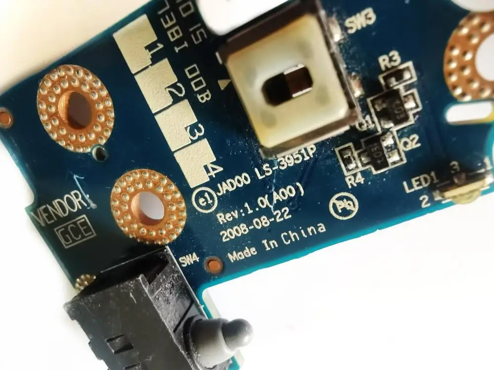 Placa Original JAD00 LS-3951P, probada, buen envío gratis