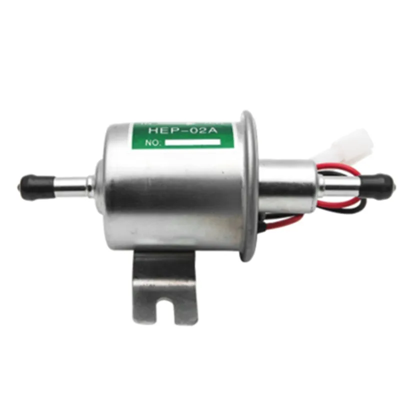Universal diesel petrol 12v electric fuel pump HEP-02A low pressure fuel pump For Carburetor,Motorcycle,ATV