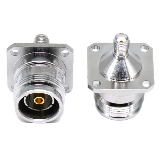 2pcs-sma-female-to-43-10-female-4-hole-flange-connector-adapter