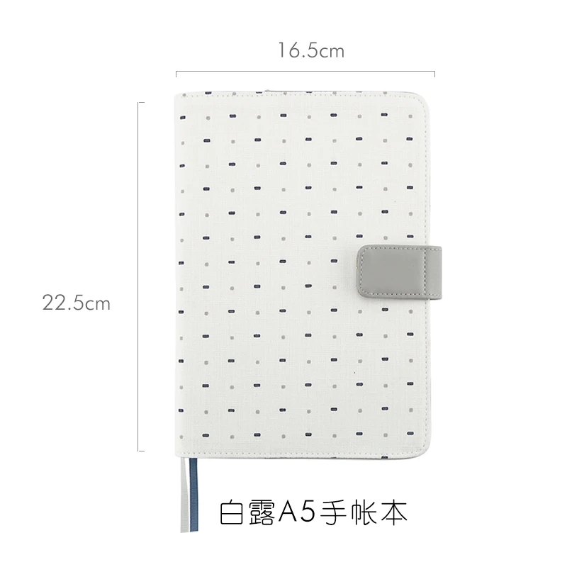 Kinbor Hand Notebook Self-Filling Schedule Notebook Notebook A6 A5 Creative Travel Manual Loose-Leaf Calendar Small Book