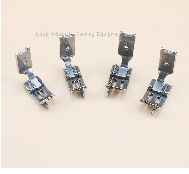 S570 Right and Left Presser Foot With Guide For JUKI 515 Brother 842 845 Twin Needle Sewing Machine Accessories Parts Brassiere