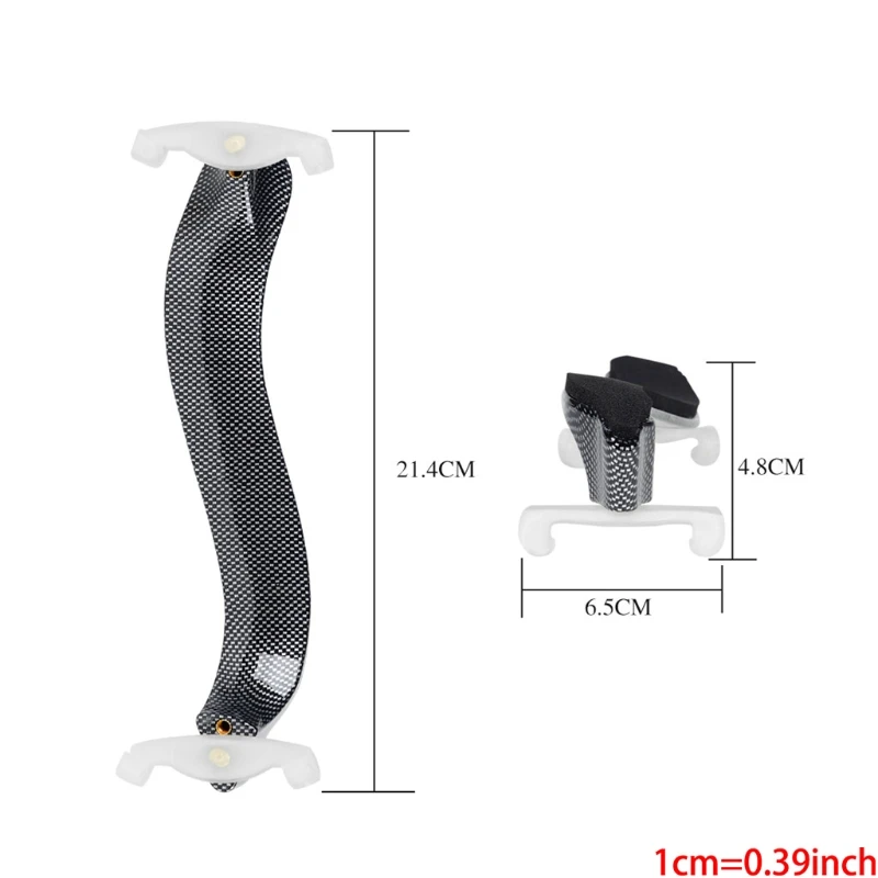 Copy of Carbon Fiber Quality Violin Shoulder Rest 4/4-4/3 Accessories Pad Support Parts Fittings