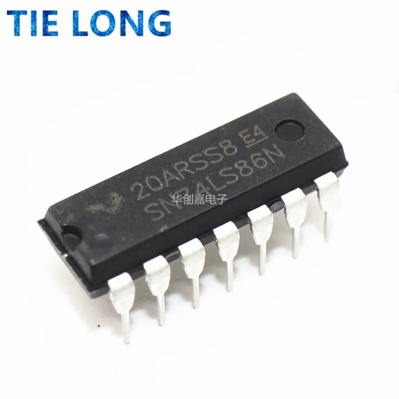 10PCS HD74LS86P DIP14 HD74LS86 DIP SN74LS86N DIP-14 74LS86 SN74LS86AN new and original IC