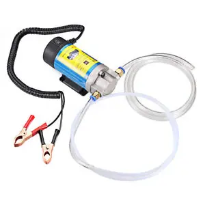 12v 100W Portable Oil Transfer Pump Electric Oil Transfer Extractor Fluid Suction Pump Siphon Tool for Car Motorbike