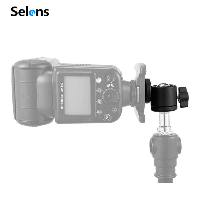 Selens mini bola cabeça 1/4 "montagem para câmera tripé ballhead para nikon canon dslr câmera dsr suporte de montagem para câmera tripé