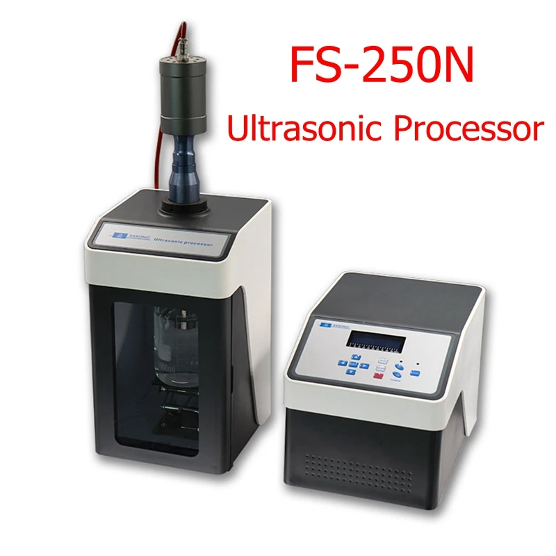 

FS-250N Ultrasonic Emulsification Homogenizer Particle Dispersion Ultrasonic Extraction Liquid Crystal Large Screen Ultrasonic